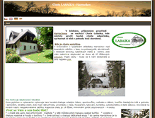 Tablet Screenshot of chatalabaika.cz